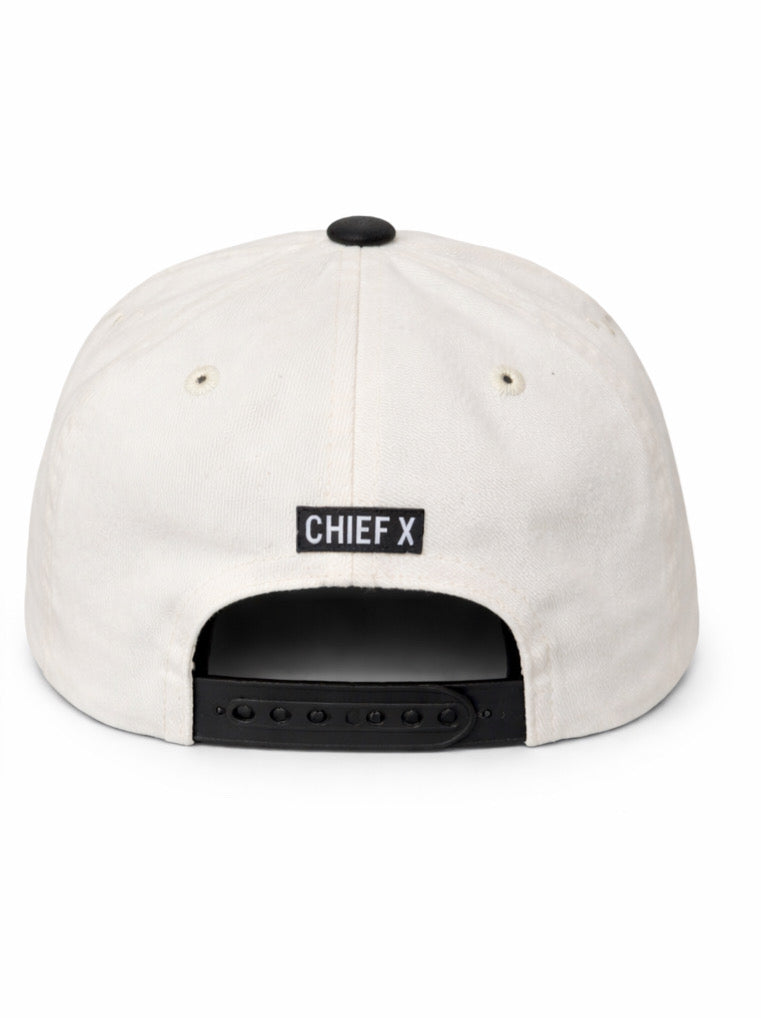 Chief X: Hat – Distressed Logo w/ Chenille X